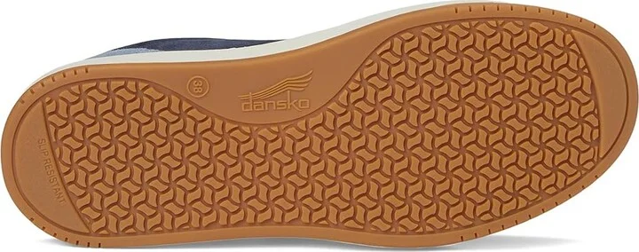 Dansko Josey Women's Flat Shoes Navy Suede : EU 39 (US Women's 8.5-9) Regular, Leather - Image 3