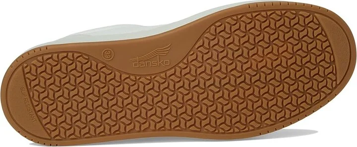 Dansko Josey Women's Flat Shoes White/Rose Gold : EU 37 (US Women's 6.5-7) Regular, Leather - Image 3
