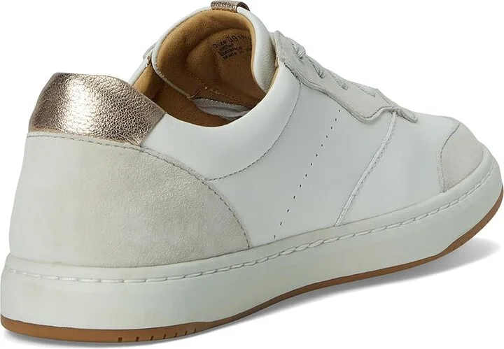 Dansko Josey Women's Flat Shoes White/Rose Gold : EU 37 (US Women's 6.5-7) Regular, Leather - Image 4