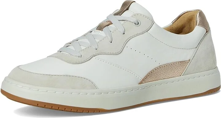 Dansko Josey Women's Flat Shoes White/Rose Gold : EU 37 (US Women's 6.5-7) Regular, Leather - Image 5