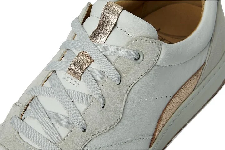 Dansko Josey Women's Flat Shoes White/Rose Gold : EU 37 (US Women's 6.5-7) Regular, Leather - Image 7