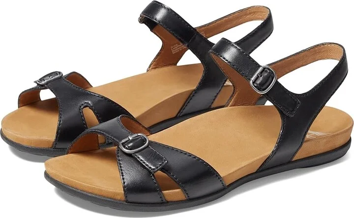 Dansko Judith Women's Shoes Black Calf : EU 37 (US Women's 6.5-7) Regular, Leather