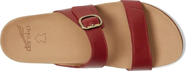 Dansko Justine Women's Shoes Cayenne : EU 40 (US Women's 9.5-10) Regular, Leather - Image 2