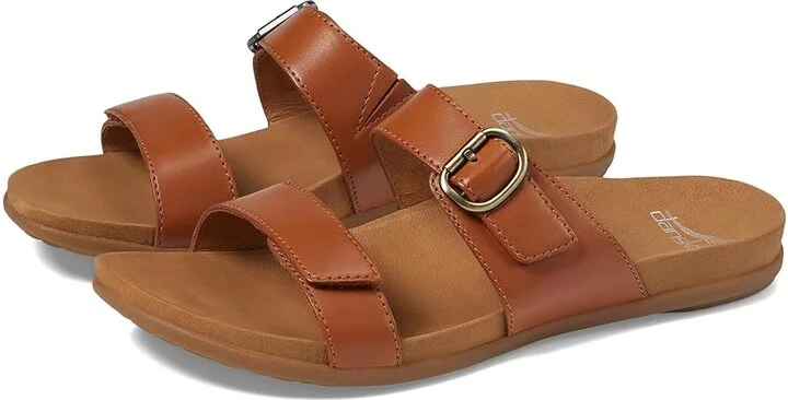 Dansko Justine Women's Shoes Luggage Calf : EU 37 (US Women's 6.5-7) Regular, Leather/Rubber