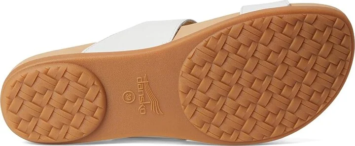 Dansko Justine Women's Shoes White : EU 39 (US Women's 8.5-9) Regular, Leather - Image 3