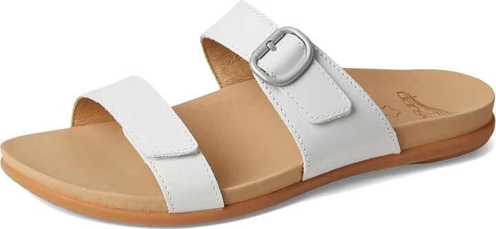 Dansko Justine Women's Shoes White : EU 39 (US Women's 8.5-9) Regular, Leather - Image 5