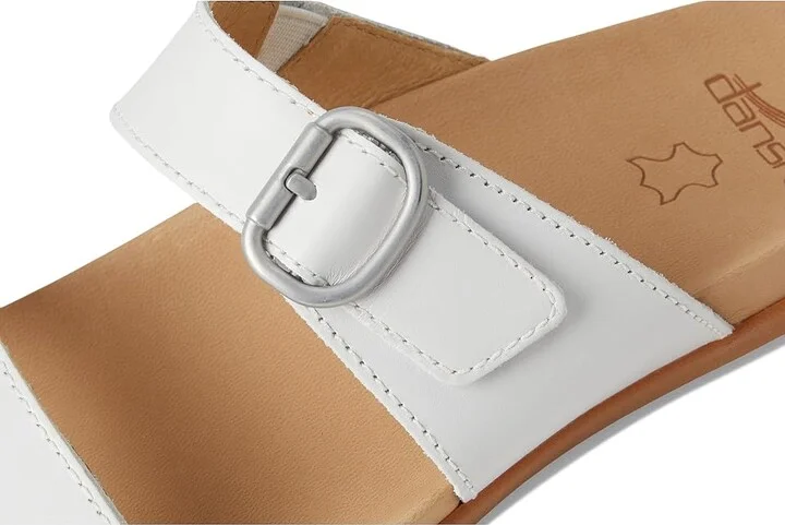 Dansko Justine Women's Shoes White : EU 39 (US Women's 8.5-9) Regular, Leather - Image 7