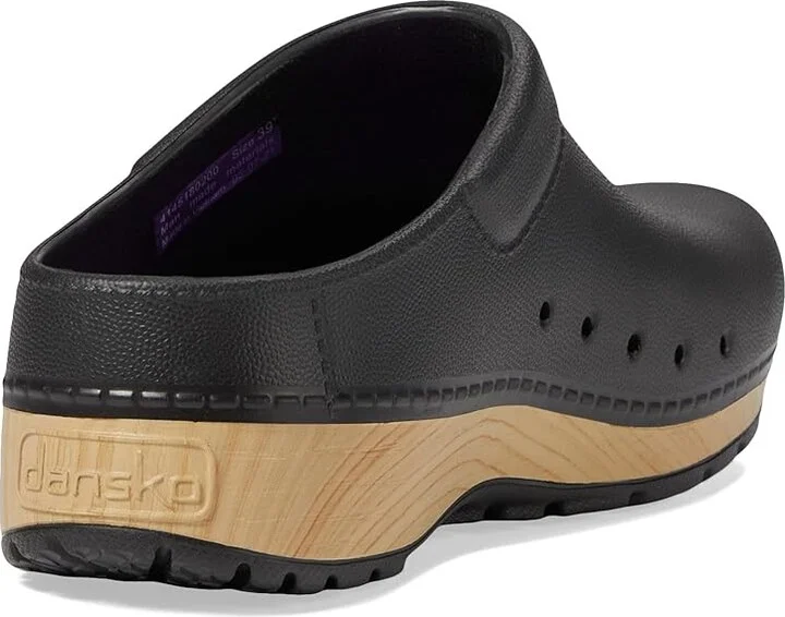 Dansko Kane Clog Women's Shoes Black Molded : EU 36 (US Women's 5.5-6) Regular, EVA - Image 4
