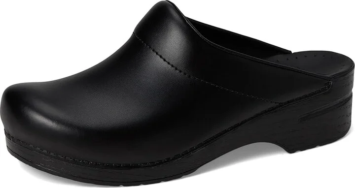 Dansko Karl Clog Men's Clog Shoes Black Box : EU 42 (US Men's 8.5-9) Regular, Leather - Image 6
