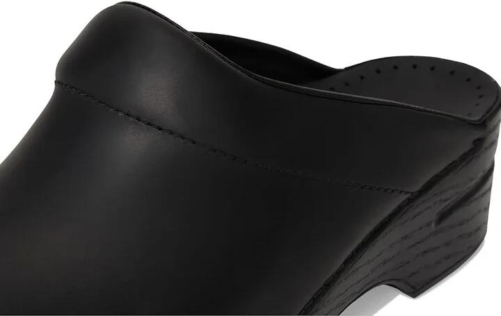 Dansko Karl Clog Men's Clog Shoes Black Oiled : EU 42 (US Men's 8.5-9) Regular, Leather - Image 8