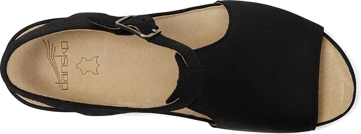 Dansko Laverne Women's Sandals Black : EU 40 (US Women's 9.5-10) Regular, Leather - Image 2