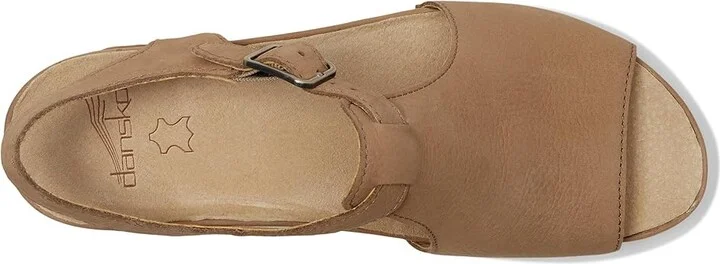Dansko Laverne Women's Sandals Sand : EU 36 (US Women's 5.5-6) Regular, Leather - Image 2