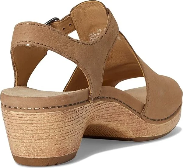 Dansko Laverne Women's Sandals Sand : EU 36 (US Women's 5.5-6) Regular, Leather - Image 4