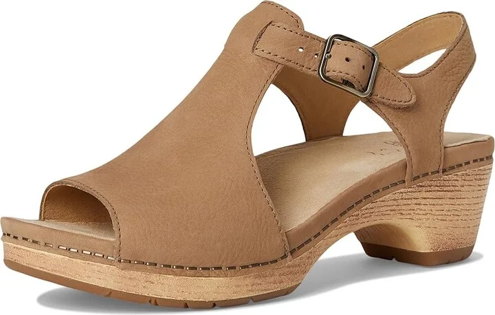 Dansko Laverne Women's Sandals Sand : EU 36 (US Women's 5.5-6) Regular, Leather - Image 5