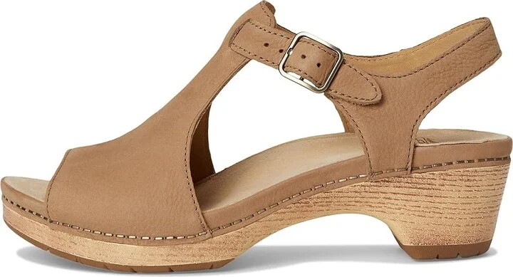 Dansko Laverne Women's Sandals Sand : EU 36 (US Women's 5.5-6) Regular, Leather - Image 6