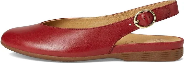Dansko Lea Women's Flat Shoes Red : EU 38 (US Women's 7.5-8) Regular, Leather - Image 6