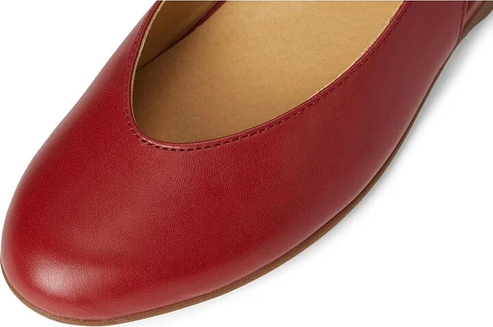 Dansko Lea Women's Flat Shoes Red : EU 38 (US Women's 7.5-8) Regular, Leather - Image 7