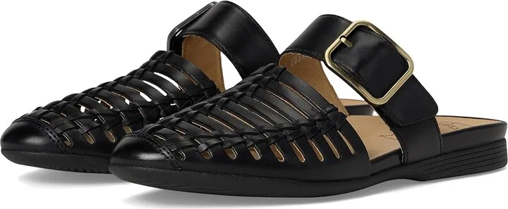 Dansko Leilani Women's Flat Shoes Black : EU 40 (US Women's 9.5-10) Regular, Leather/Rubber