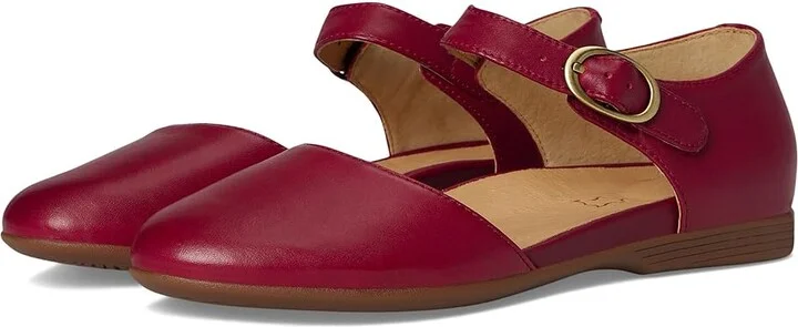 Dansko Liv Women's Shoes Red Nappa : EU 42 (US Women's 11.5-12) Regular