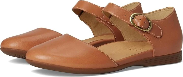 Dansko Liv Women's Shoes Tan Burnished Nappa : EU 42 (US Women's 11.5-12) Regular