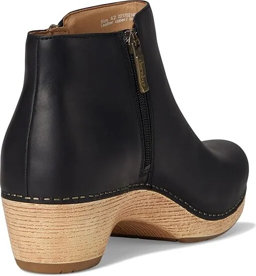 Dansko Lizanne Flat Shoes Black Oiled Pull Up : EU 41 (US Men's 7.5-8 - Women's 10.5-11) Regular, Leather - Image 4