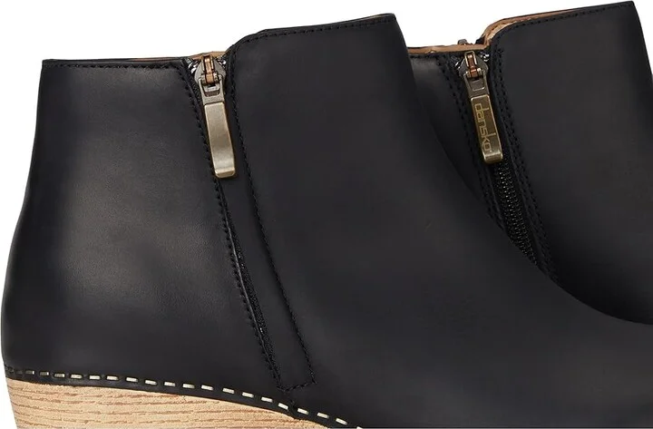Dansko Lizanne Flat Shoes Black Oiled Pull Up : EU 41 (US Men's 7.5-8 - Women's 10.5-11) Regular, Leather - Image 7