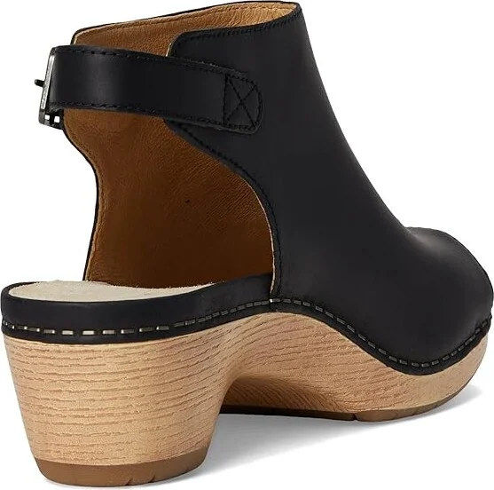 Dansko Lizzy Women's Sandals Black : EU 39 (US Women's 8.5-9) Regular, Leather - Image 4