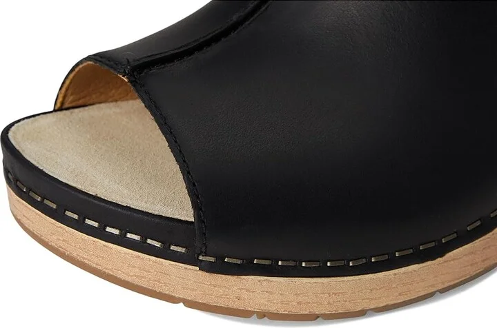 Dansko Lizzy Women's Sandals Black : EU 39 (US Women's 8.5-9) Regular, Leather - Image 7
