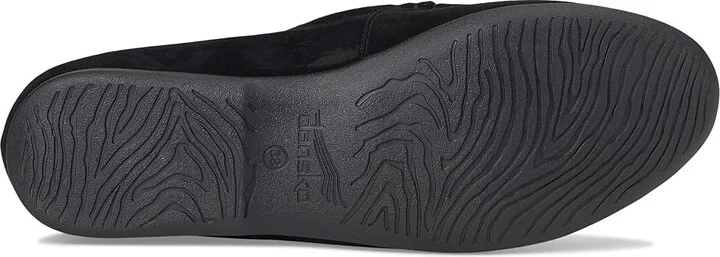 Dansko Lorri Women's Flat Shoes Black/Leopard Suede : EU 40 (US Women's 9.5-10) Regular, Leather - Image 3
