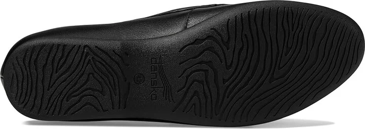 Dansko Lorri Women's Flat Shoes Black Tumbled : EU 41 (US Men's 7.5-8 - Women's 10.5-11) Regular, Leather - Image 3