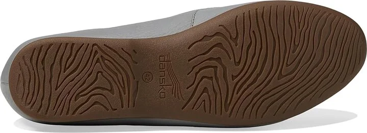 Dansko Lorri Women's Flat Shoes Grey Tumbled : EU 40 (US Men's 6.5-7 - Women's 9.5-10) Regular, Leather - Image 3