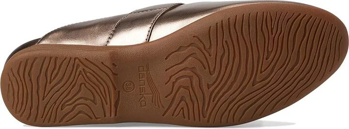 Dansko Lotus Women's Shoes Dark Gold Metallic : EU 39 (US Women's 8.5-9) Regular, Leather - Image 3