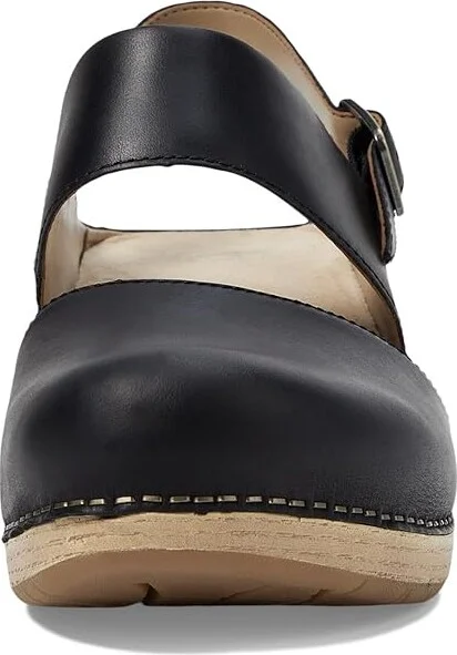 Dansko Lucia Women's Shoes Black Oiled Pull Up : EU 41 (US Women's 10.5-11) Regular, Leather - Image 2