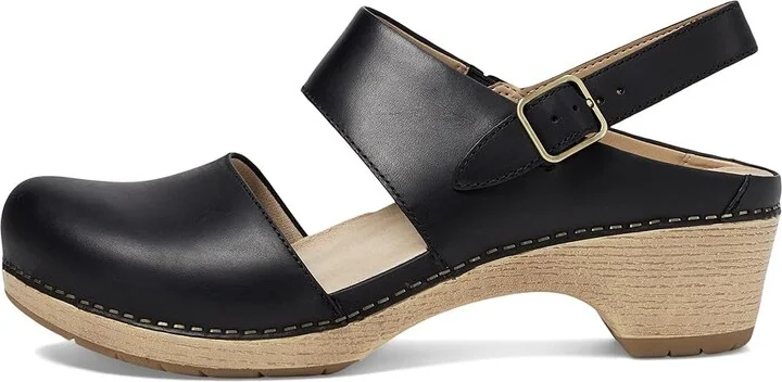 Dansko Lucia Women's Shoes Black Oiled Pull Up : EU 41 (US Women's 10.5-11) Regular, Leather - Image 5