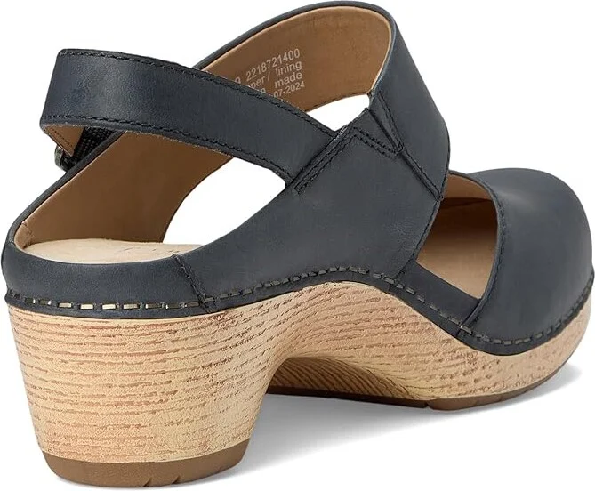 Dansko Lucia Women's Shoes Denim : EU 38 (US Women's 7.5-8) Regular, Leather - Image 4