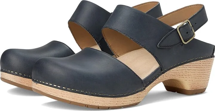 Dansko Lucia Women's Shoes Denim : EU 38 (US Women's 7.5-8) Regular, Leather