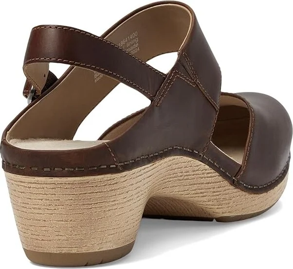 Dansko Lucia Women's Shoes Tan Oiled Pull Up : EU 41 (US Women's 10.5-11) Regular, Leather - Image 4
