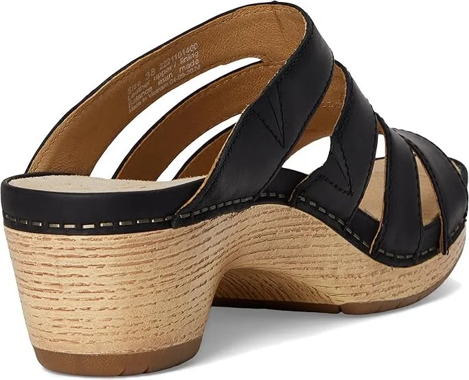 Dansko Lyndi Women's Sandals Black : EU 38 (US Women's 7.5-8) Regular, Leather - Image 4