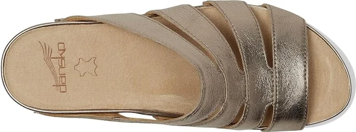 Dansko Lyndi Women's Sandals Platino : EU 38 (US Women's 7.5-8) Regular, Leather - Image 2