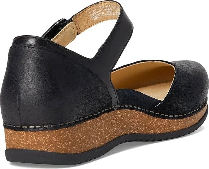 Dansko Mae Women's Maryjane Shoes Black : EU 40 (US Women's 9.5-10) Regular, Leather - Image 4