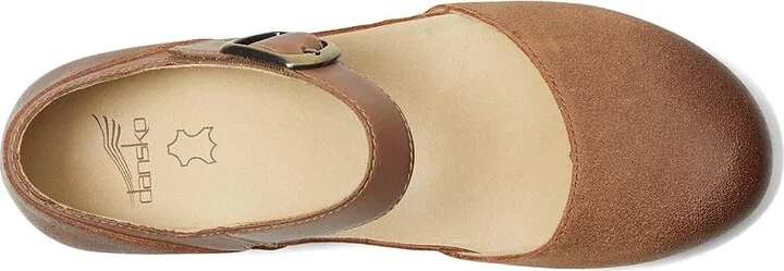 Dansko Mae Women's Maryjane Shoes Tan : EU 39 (US Women's 8.5-9) Regular, Leather - Image 2