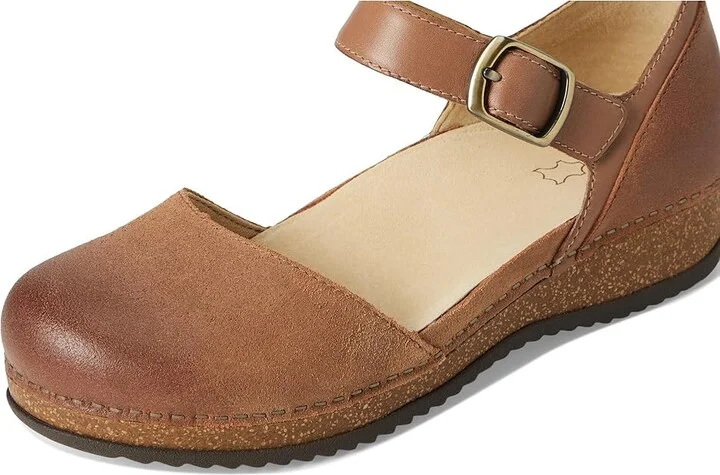 Dansko Mae Women's Maryjane Shoes Tan : EU 39 (US Women's 8.5-9) Regular, Leather - Image 7