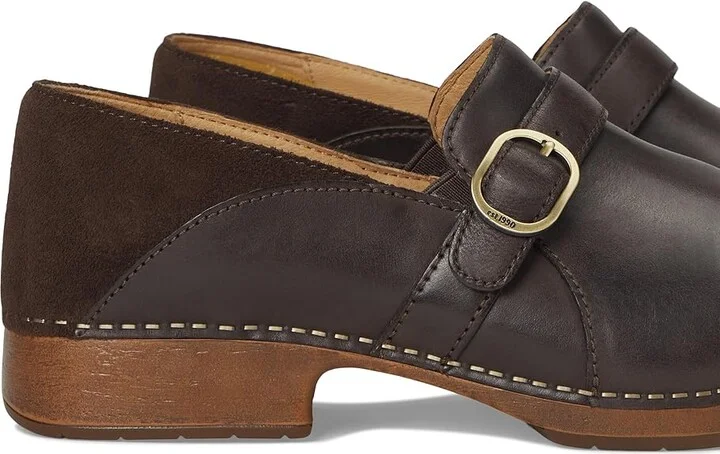 Dansko Margaret Women's Shoes Chocolate Burnished Calf : EU 40 (US Women's 9.5-10) Regular, Leather - Image 7