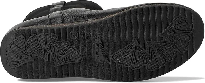 Dansko Mckenzie Women's Flat Shoes Black Waxy Milled : EU 40 (US Men's 6.5-7 - Women's 9.5-10) Regular, Leather - Image 3