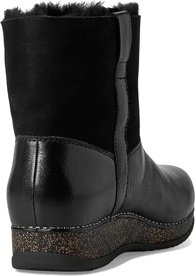 Dansko Mckenzie Women's Flat Shoes Black Waxy Milled : EU 40 (US Men's 6.5-7 - Women's 9.5-10) Regular, Leather - Image 4