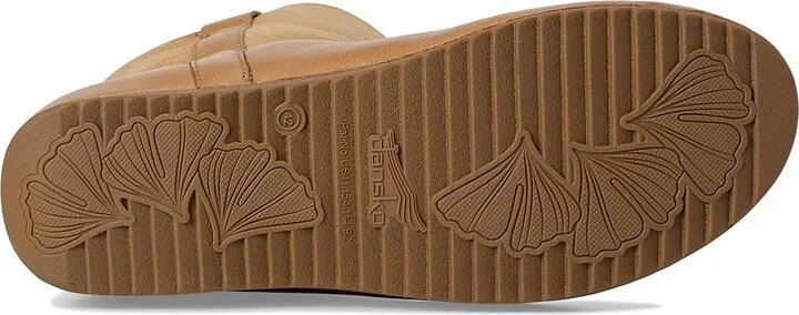 Dansko Mckenzie Women's Flat Shoes Tan Waxy Milled : EU 39 (US Men's 5.5-6 - Women's 8.5-9) Regular, Leather - Image 3