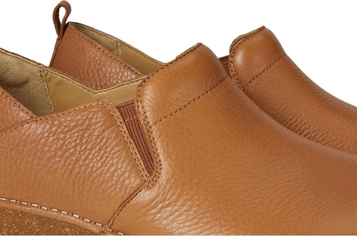 Dansko Meara Women's Flat Shoes Tan Waxy Milled : EU 40 (US Women's 9.5-10) Regular, Leather - Image 7