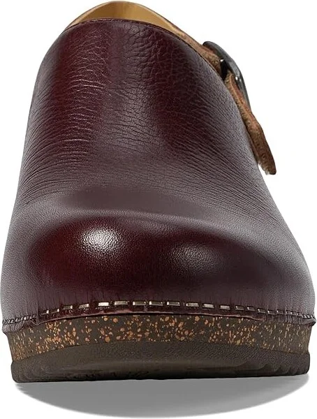 Dansko Merrin Women's Flat Shoes Cordovan Milled : EU 42 (US Women's 11.5-12) Regular, Leather - Image 2