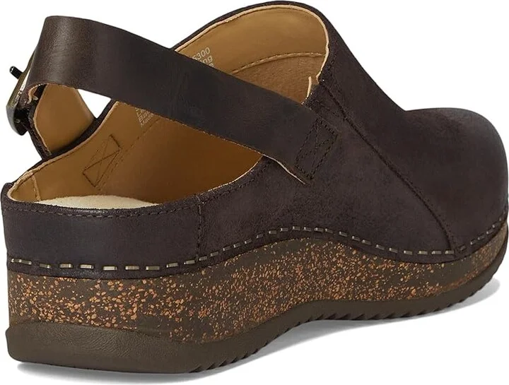 Dansko Merrin Women's Shoes Chocolate : EU 39 (US Women's 8.5-9) Regular, Leather - Image 4