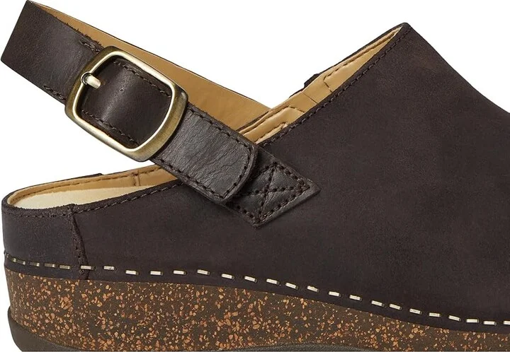 Dansko Merrin Women's Shoes Chocolate : EU 39 (US Women's 8.5-9) Regular, Leather - Image 7